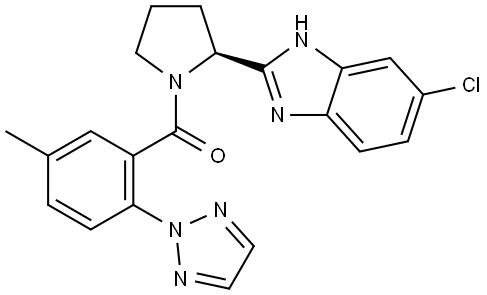 Daridorexant Impurity 65 Struktur