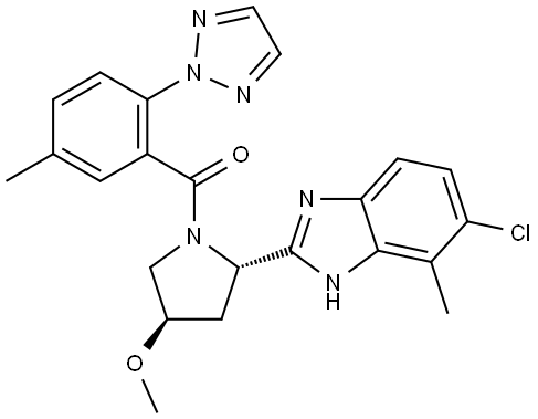 Daridorexant Impurity 43 Struktur