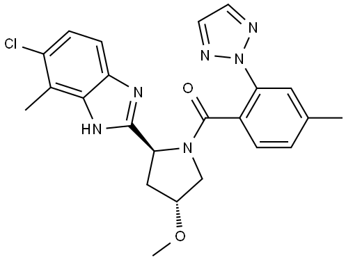 Daridorexant Impurity 57 Struktur