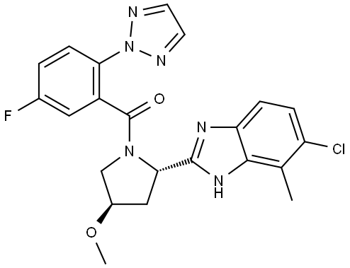 Daridorexant Impurity 66 Struktur
