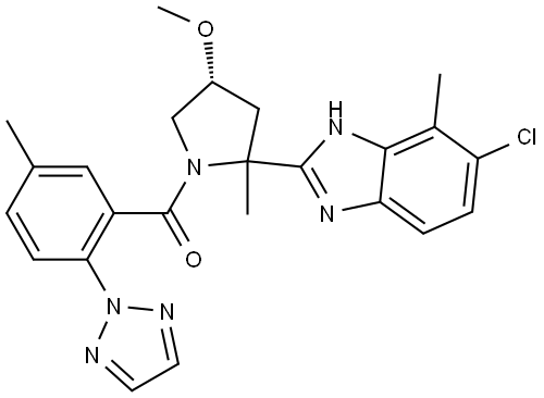 Daridorexant Impurity 10 Struktur
