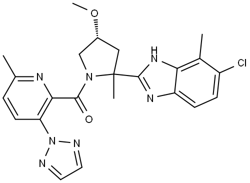 Daridorexant Impurity 54 Struktur