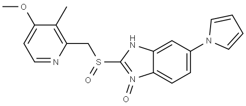 Ilaprazole Impurity 58 Struktur