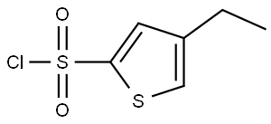 4-Ethyl-2-thiophenesulfonyl chloride Struktur