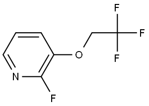 2-Fluoro-3-(2,2,2-trifluoroethoxy)pyridine Structure