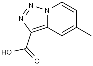 5-Methyl[1,2,3]triazolo[1,5-a]pyridine-3-carboxylic acid Structure