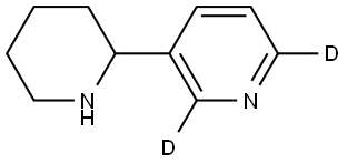 (±) Anabasine-d2 Struktur