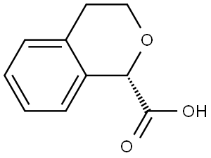 (S)-Isochroman-1-carboxylic acid Struktur