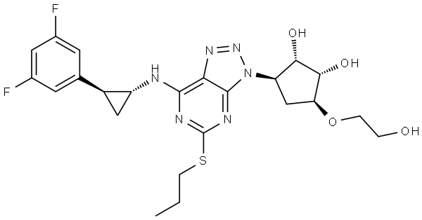 Ticagrelor Impurity 164 Struktur