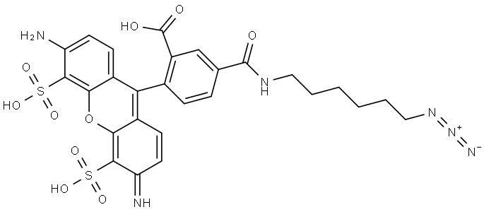 AF488-Azide Struktur