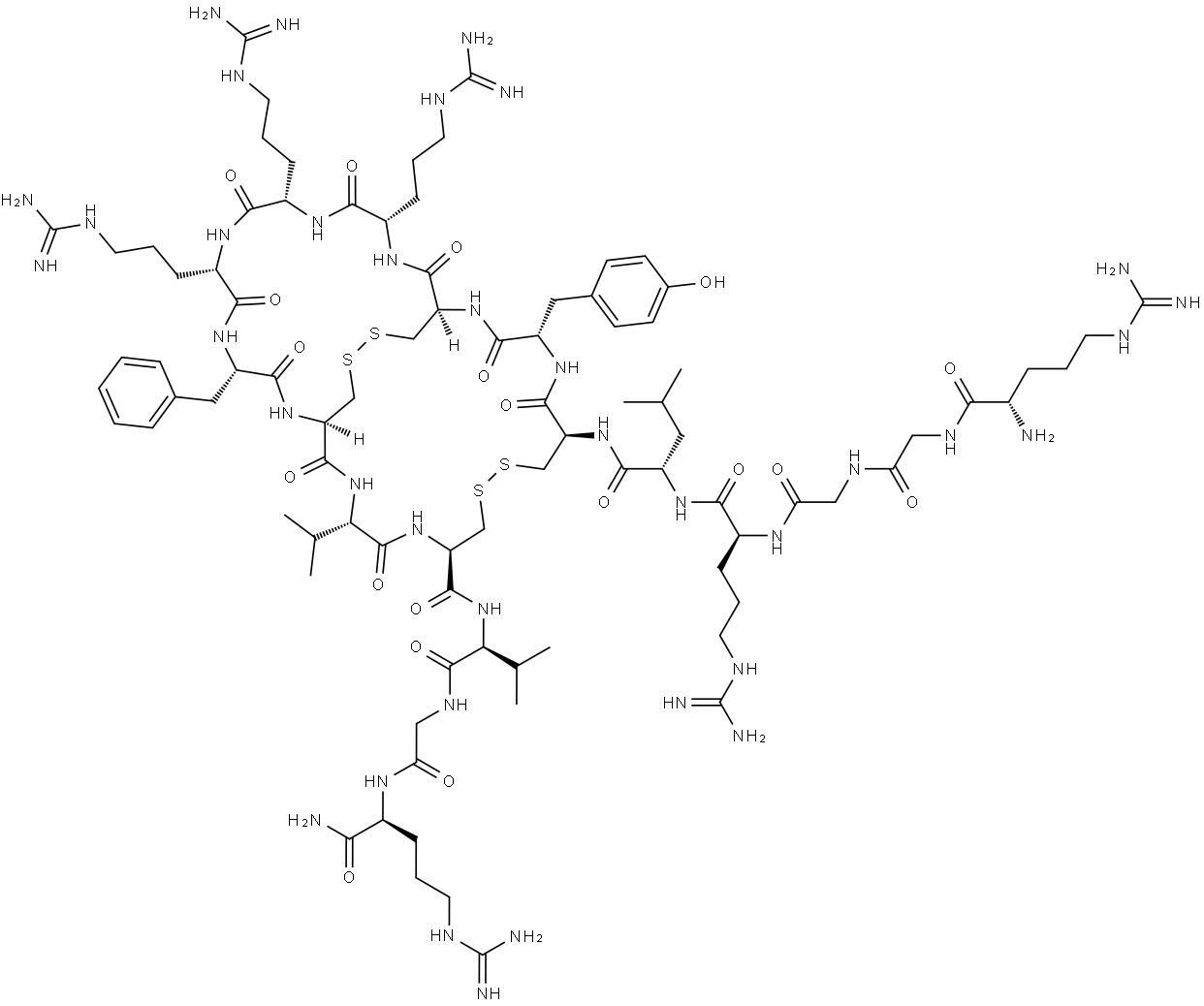 Protegrin-1 Struktur