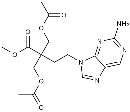 Famciclovir Impurity 41 Struktur