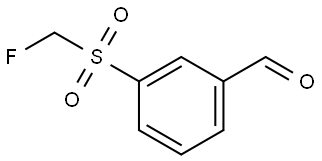 3-((Fluoromethyl)sulfonyl)benzaldehyde Struktur