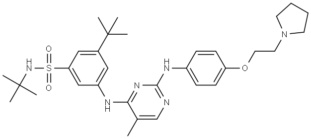 Fedratinib Impurity 13 Struktur
