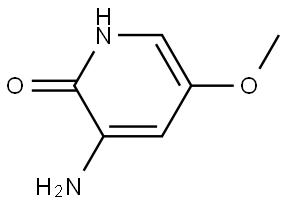2(1H)-Pyridinone, 3-amino-5-methoxy- Struktur