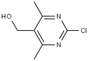 2-氯-4,6-二甲基嘧啶-5-甲醇, 1889944-07-3, 結(jié)構(gòu)式