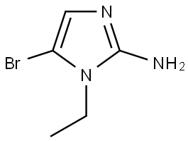 5-bromo-1-ethyl-1H-imidazol-2-amine Structure