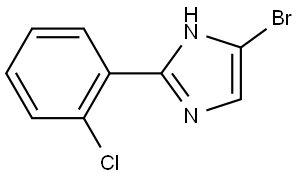 4-bromo-2-(2-chlorophenyl)-1H-imidazole Structure