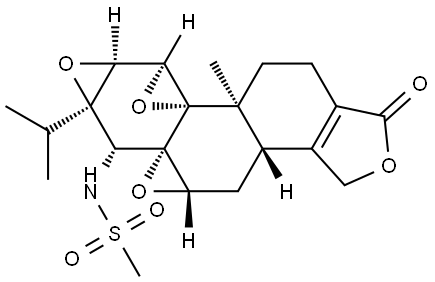 Triptolide Impurity 15 Struktur