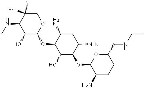 Etimicin Impurity 6 Struktur