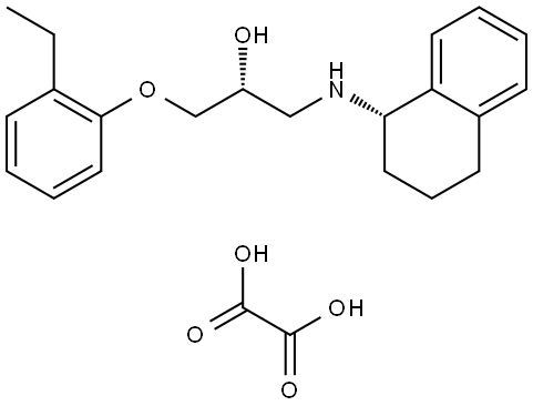 (2R)-SR59230A Struktur