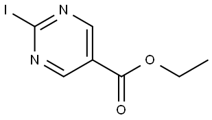 Ethyl 2-Iodopyrimidine-5-carboxylate Struktur