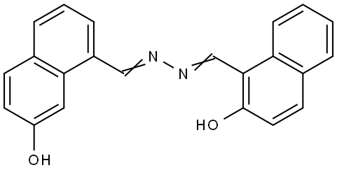 2,7'-DIHYDROXY-1,1'-NAPHTHALAZINE Struktur