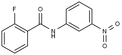 2-FLUORO-3'-NITROBENZANILIDE Struktur
