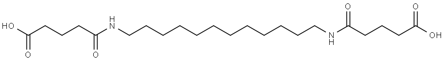 N,N'-DODECAMETHYLENEBIS(GLUTARAMIC ACID) Struktur