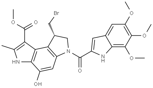 Duocarmycin Impurity 3 Struktur