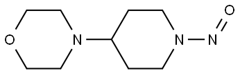 Morpholine, 4-(1-nitroso-4-piperidinyl)- Struktur