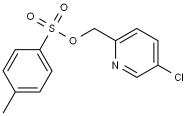 (5-chloro-2-pyridyl)methyl 4-methylbenzenesulfonate Struktur