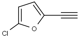 2-Chloro-5-ethynylfuran Struktur