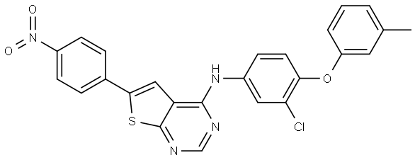 EGFR/HER2-IN-12 Struktur