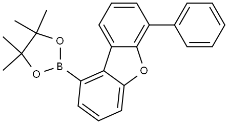 6-Phenyl-1-(4,4,5,5-tetramethyl-1,3,2-dioxaborolan-2-yl)dibenzofuran