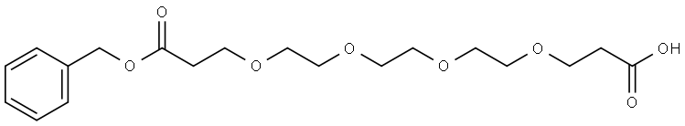 Benzyloxy carbonyl-PEG4-Acid Struktur