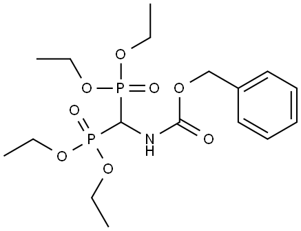 tetraethyl?(benzyloxycarbonylaminomethyl)bisphosphonate Struktur