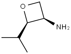 cis-2-isopropyloxetan-3-amine Struktur