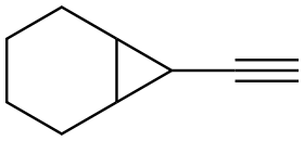 7-Ethynylbicyclo[4.1.0]heptane Struktur