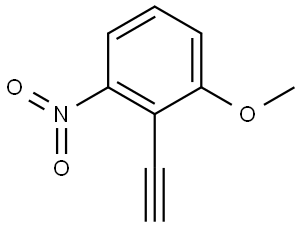 2-Ethynyl-1-methoxy-3-nitrobenzene Struktur