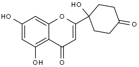 2′,3′,5′,6′-四氫原芹菜素, 2366199-40-6, 結(jié)構(gòu)式