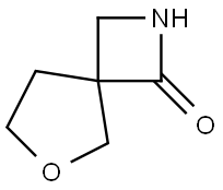 6-Oxa-2-azaspiro[3.4]octan-1-one Struktur