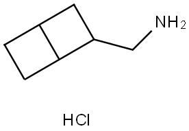 Bibicyclo[2.2.0]hexan-2-ylmethanamine hydrochloride Struktur