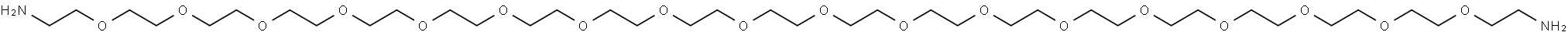 Amino-PEG18-Amine Struktur
