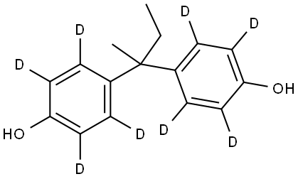 Bisphenol B-d8 Struktur