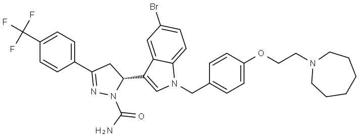 (R)-JAK2/STAT3-IN-10a Struktur