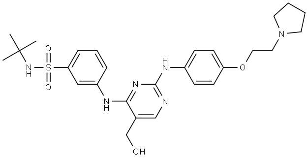 Fedratinib Impurity 3 Struktur