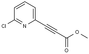 Methyl 3-(6-chloropyridin-2-yl)propiolate Struktur