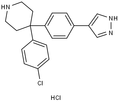 化合物 AT7867 HYDROCHLORIDE 結(jié)構(gòu)式