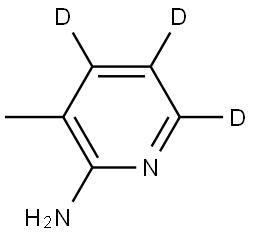 3-methylpyridin-4,5,6-d3-2-amine Structure